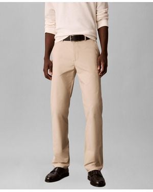 Calvin Klein Slim-fit Tech Stretch Pants - Natural
