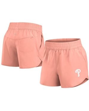 Fanatics Philadelphia Phillies Studio Woven Vibe Shorts - Pink