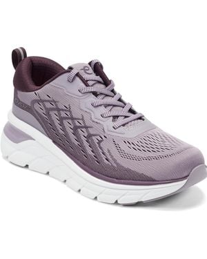 Easy Spirit X Denise Austin Maelie Emove Lace-up Sneakers - Purple