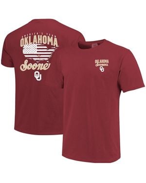 Image One Oklahoma Sooners America's Team T-shirt - Red