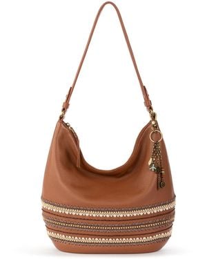 The Sak Sequoia Leather Medium Hobo Bag - Brown