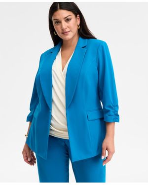 INC International Concepts Women's Blazer Brown Size X-Large main image 0