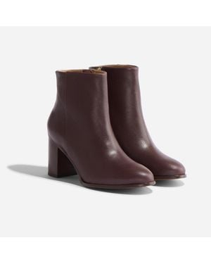 Nisolo Lia Heeled Bootie - Brown