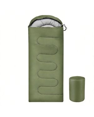 Gnuadz Sleeping Bag Portable Waterproof 4 Seasons Camping S Backpacking Camping Outdoor Recreation Gear - Green