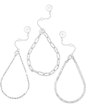 Vince Camuto Stackable Bracelet Set - White
