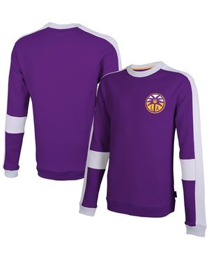 Stadium Essentials And Los Angeles Sparks Half Time Long Sleeve T-shirt - Purple