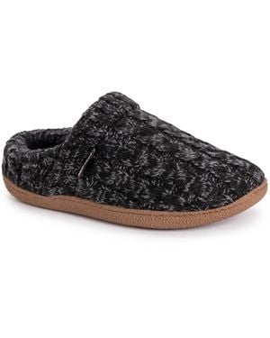 Muk Luks Marcel Slipper - Black