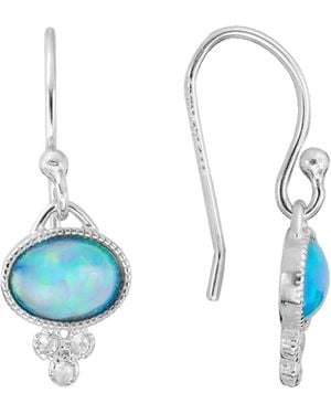Macy's Simulated Opal (0.47 Ct. T.w. - Blue