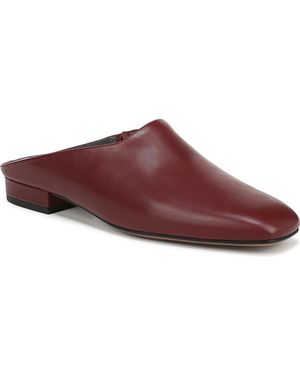 Franco Sarto Daley Round Toe Mule Shoes - Red