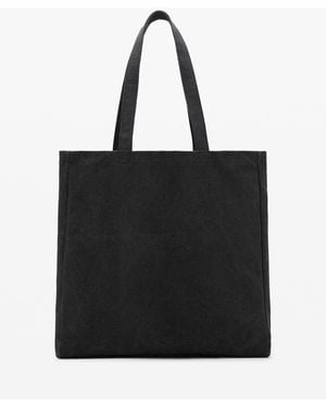 Mango Cotton Tote Bag - Black