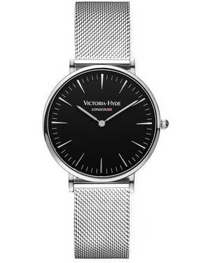 Victoria Hyde London Watch 38mm Stainless Steel - Black