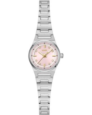 BOSS Candor Quartz Stainless Steel Watch 20mm - White