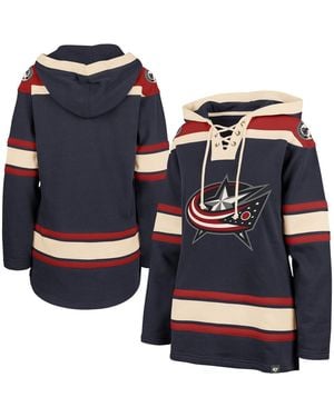'47 Columbus Blue Jackets Superior Lacer Pullover Hoodie