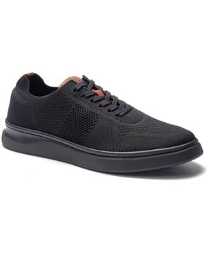 A. Veer Anthony Veer Stride Knit Lace-up Shoes - Black
