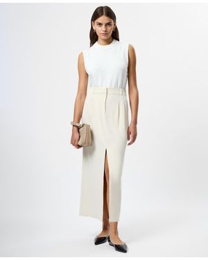French Connection Harry Suiting Midi Skirt - Black