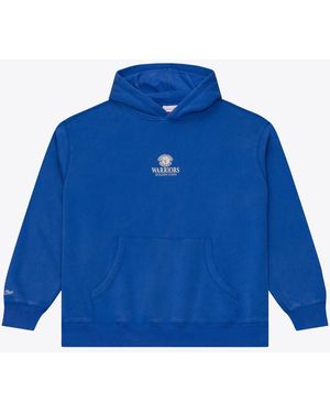 Mitchell & Ness Mitchell Ness Golden State Warriors Core Fleece Hoodie - Blue