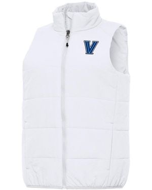 Antigua Villanova Wildcats Experience Full-zip Vest - White