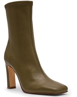 Steve Madden Khelan Blade-heel Stretch Dress Booties - Green