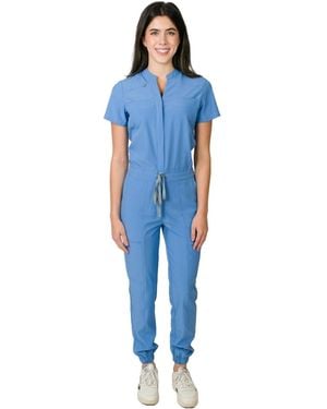 Medgear Scrubs Jumpsuit - Blue