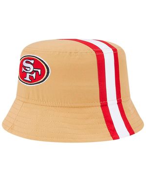 KTZ San Francisco 49ers Helmet Bucket Hat - Pink