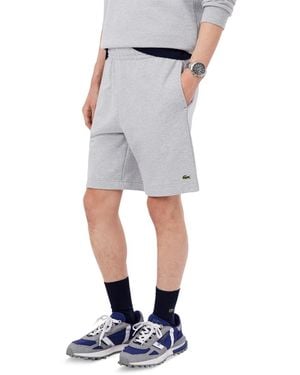 Lacoste Regular-fit Drawcords Shorts - Gray