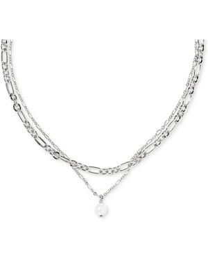 Kendra Scott Ashton Multi Strand Necklace - Metallic