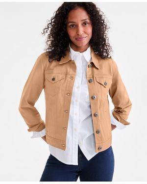 Style & Co. Classic Denim Jacket - Blue