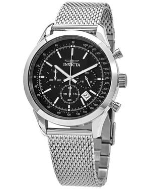 INVICTA WATCH Speedway 24208 45mm Quartz Chronograph Watch - Black