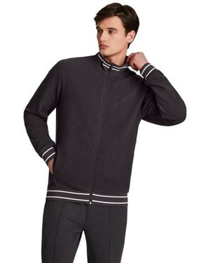Reebok Full-zip Mock Neck Jacket - Black
