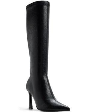 ALDO Jullieta Sculpted Heel Dress Boots - Black
