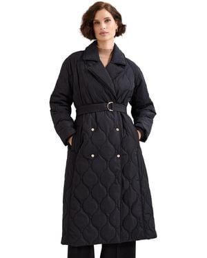 Phase Eight Sukie Maxi Puffer Coat - Black