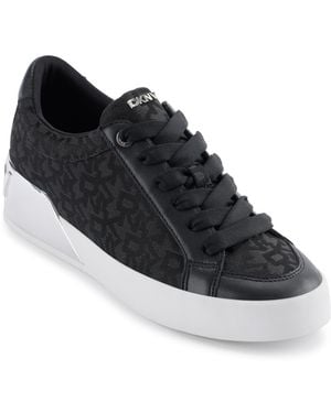 DKNY Maben Lace-up Sneakers - Black