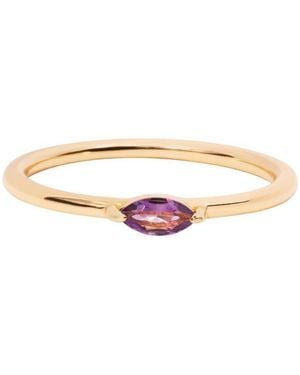 Little Sky Stone Marquise Birthstone Ring - Multicolor