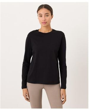 Pact Organic Cotton Essential Long Sleeve T-shirt - Black