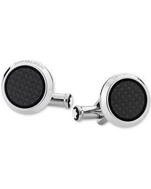 Montblanc Inlay Cuff Links - Black