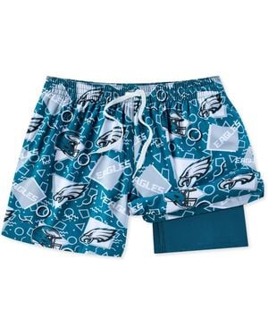 Chubbies Philadelphia Eagles Game Day Fit Classic Lined Swim Trunks - Blue