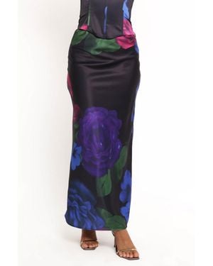 Petal & Pup Rosalia Maxi Skirt - Blue