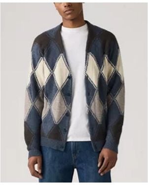 Levi's Relaxed-fit Cardigan Sweater - Blue