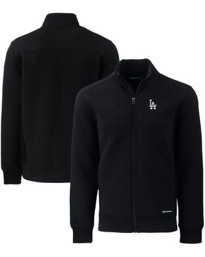 Cutter & Buck Los Angeles Dodgers Big & Tall Roam Eco Full-zip Jacket - Black