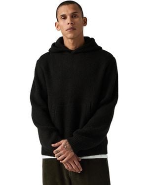 Levi's Portola Hooded Kangaroo-pocket Sweater - Black