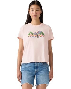 Levi's Premium Graphic Print Short-sleeve T-shirt - Blue