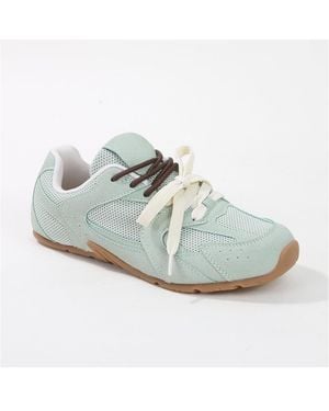 BERNESS Lula Retro Mesh Sneakers - White