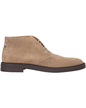 BOSS Calev Lace-up Desert Boots - Brown