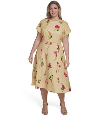 yessica fit & flare dress Primavera Couture 3843 Size 6 Ivory Short Homecoming dress Fitted sequ main image 0