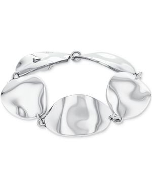 Calvin Klein Stainless Steel Structural Flex Bracelet - Metallic