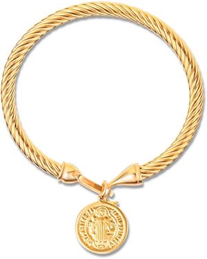 Ellie Vail Maya Coin Bracelet - Metallic