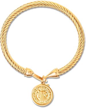 Ellie Vail Maya Coin Bracelet - Metallic