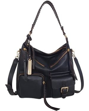 Lodis Catalina Medium Hobo Bag - Black