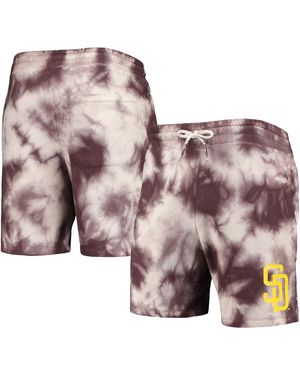 KTZ San Diego Padres Team Dye Shorts - Brown