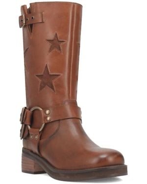 Dingo Blacklist Leather Boots - Brown